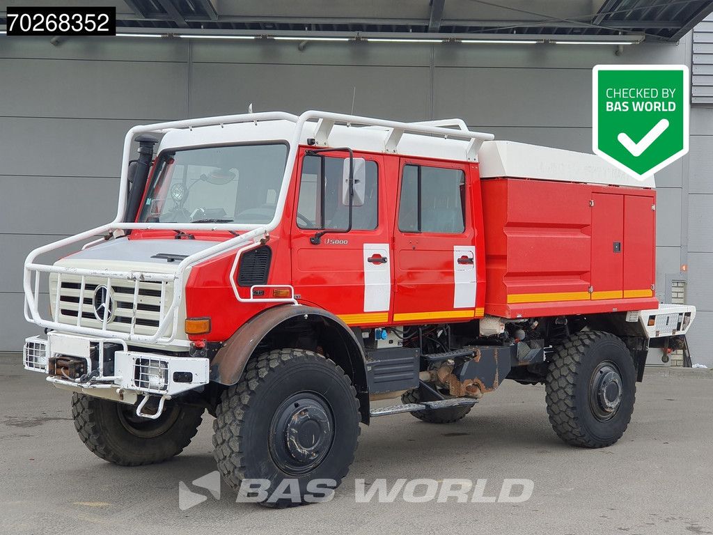 Mercedes U5000 4X4 Camiva FIRE TRUCK SUPERSTRUCTURE NOT WORKING Automatic