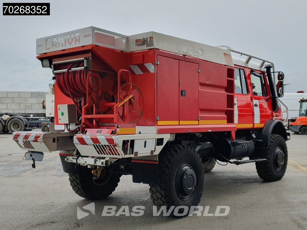 Mercedes U5000 4X4 Camiva FIRE TRUCK SUPERSTRUCTURE NOT WORKING Automatic