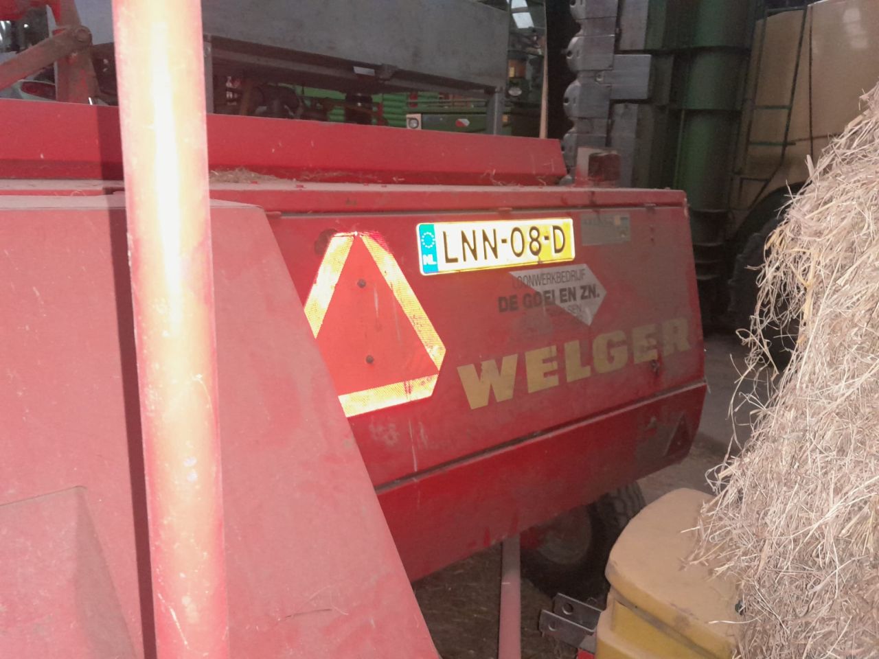 Welger AP730 hooipers