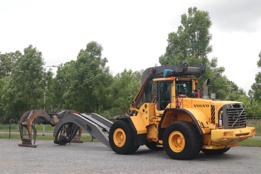 Volvo L180 F HL | HIGH-LIFT | LOG STACKER | HOLZ GRAPPLE