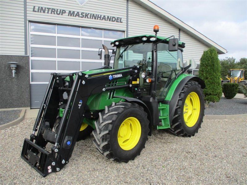 John Deere 6125R AutoPower med frontlæsser