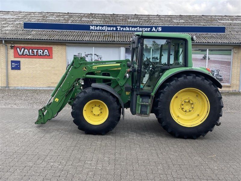 John Deere 6430 premium TLS med  653 frontlæsser