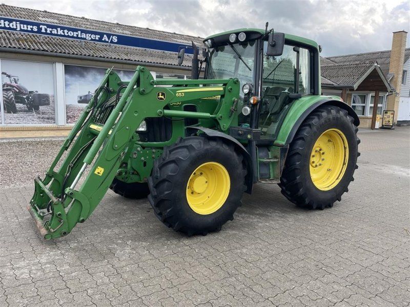 John Deere 6430 premium TLS med  653 frontlæsser