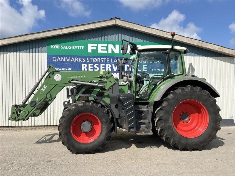 Fendt 716 Vario SCR Profi Plus Med Stoll FZ 50.1 Frontlæsser