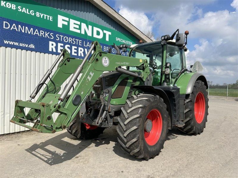 Fendt 716 Vario SCR Profi Plus Med Stoll FZ 50.1 Frontlæsser