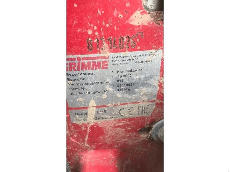 Grimme KS3600