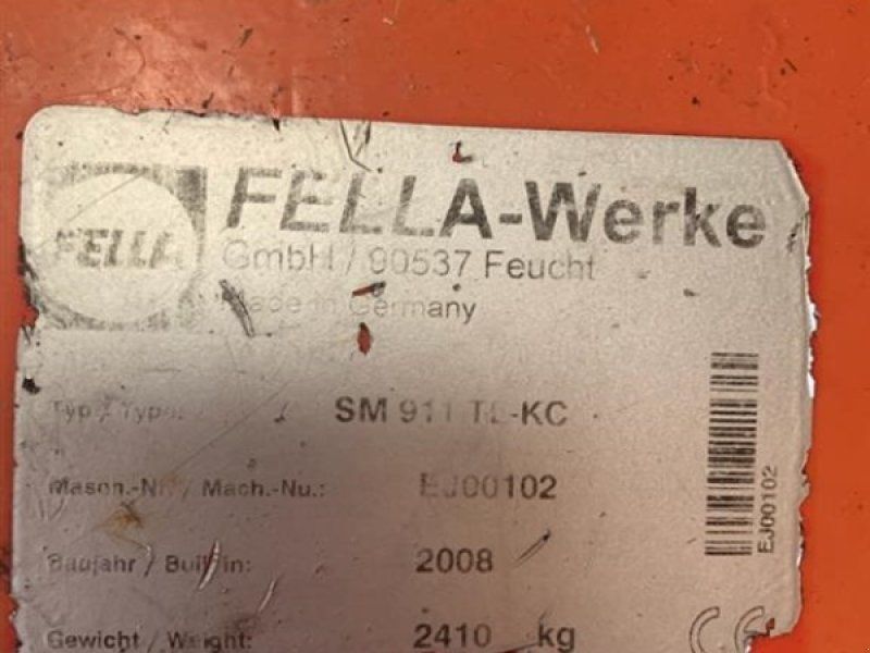 Fella sm911tl-kc inkl frontskårlægger