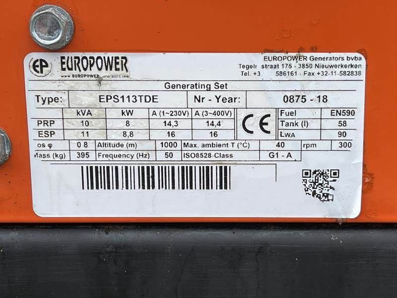 Europower EPS 113 TDE