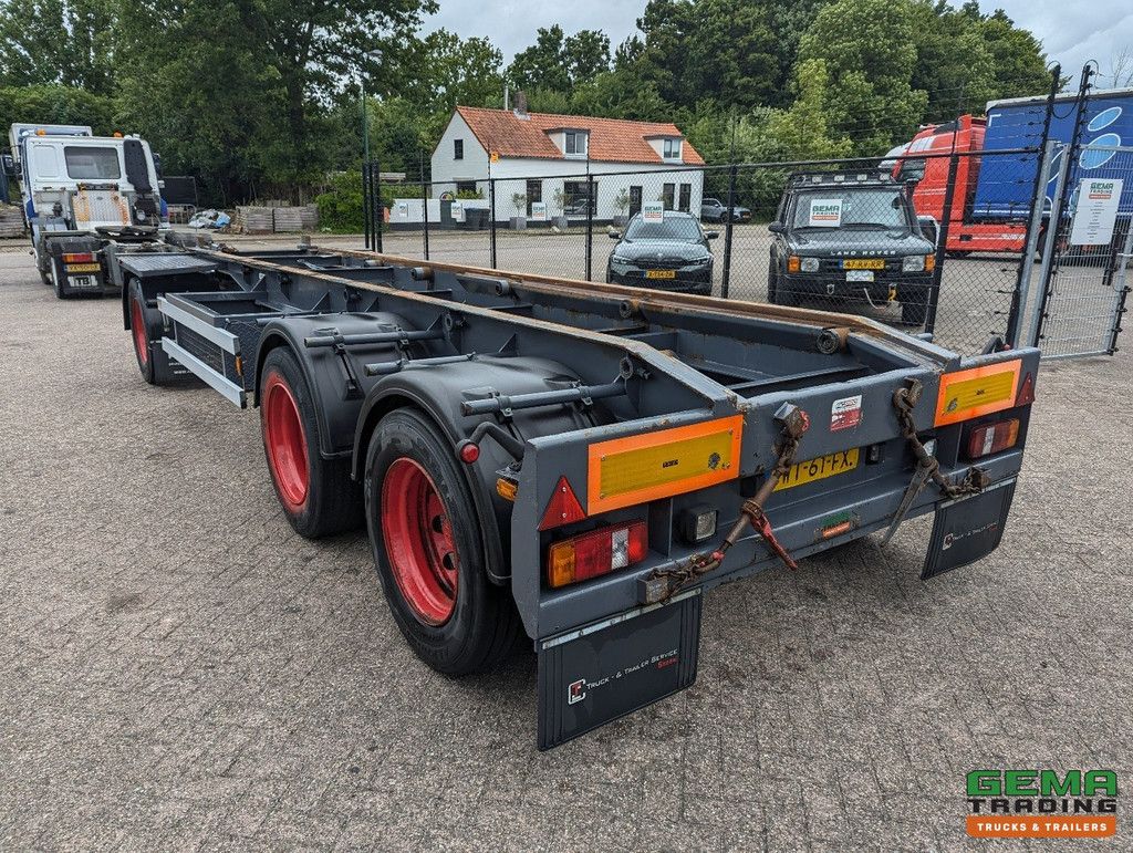 GS AC 2800 N 3-Assen BPW - ContainerAanhanger 7.10m - Blad Geveerd - Trommelremmen - Dubbellucht