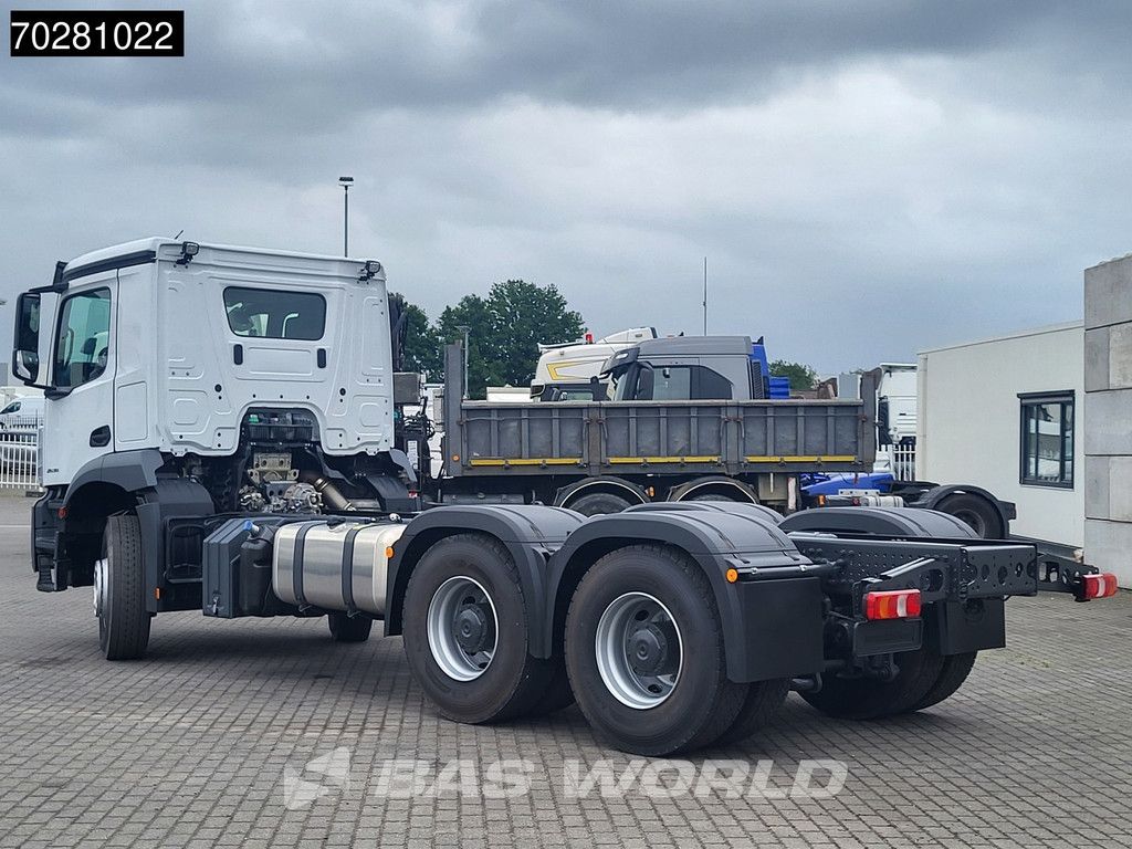 Mercedes Arocs 2636 6X4 NEW chassis Flywheel PTO Big-Axle Automatic Steelsuspension Euro 6