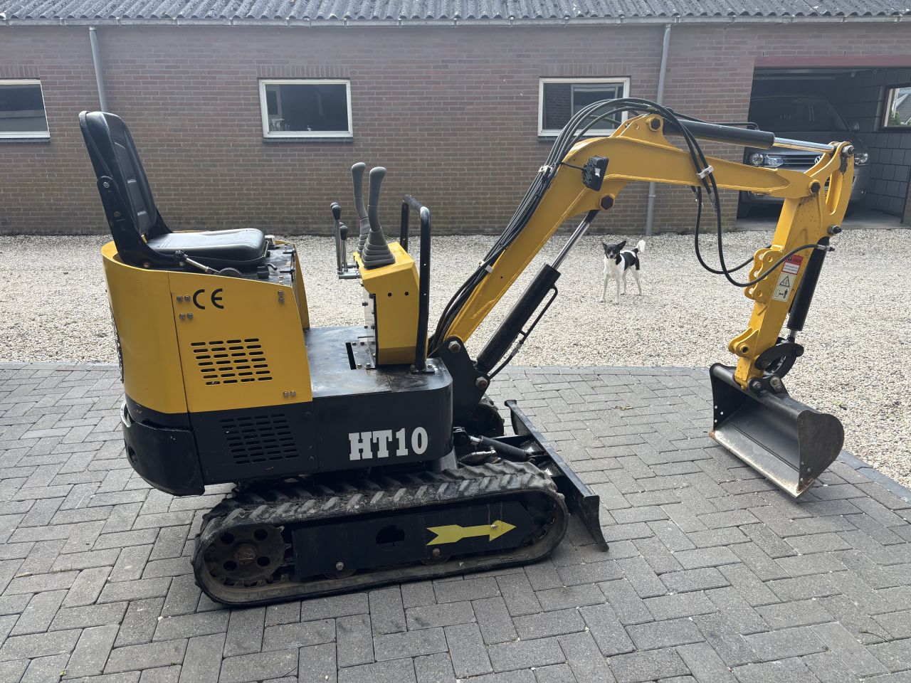 Minigraver graafmachine Jpc HT 10