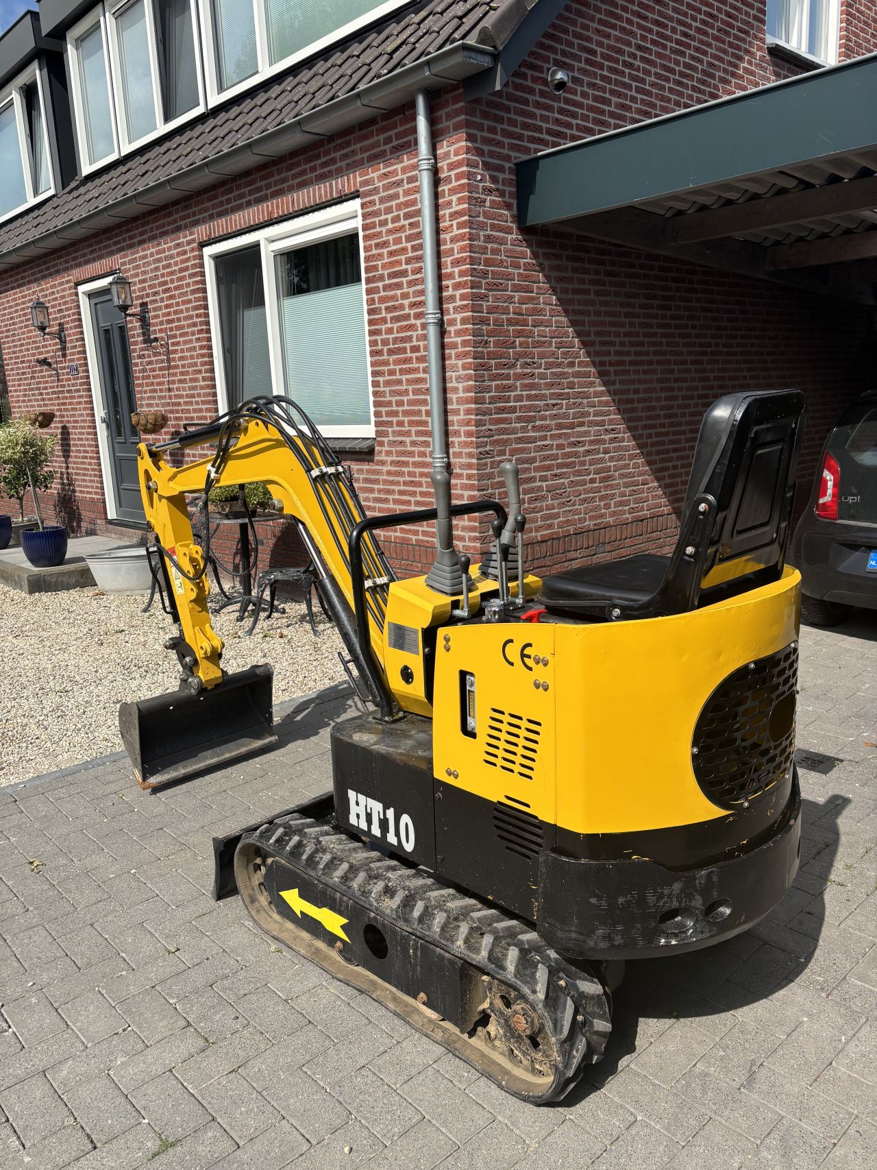 Minigraver graafmachine Jpc HT 10