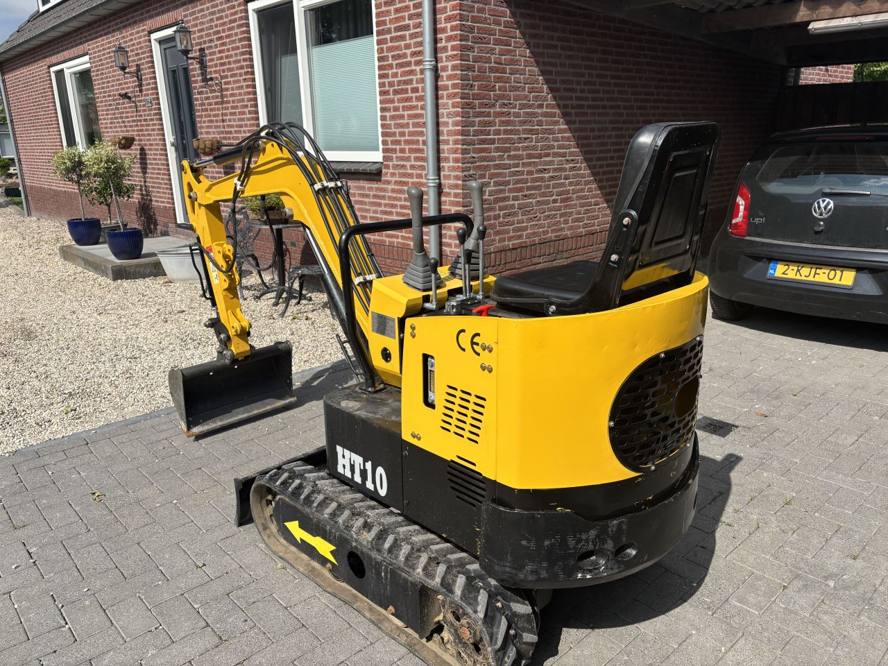 Minigraver graafmachine Jpc HT 10