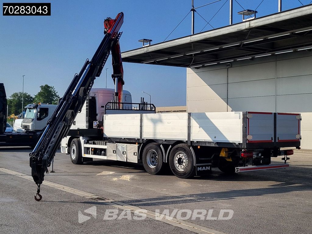 MAN TGS TGS 26.460 6X2 Retarder HMF 2120K 6x Extensions Crane Kran Navi Euro 6