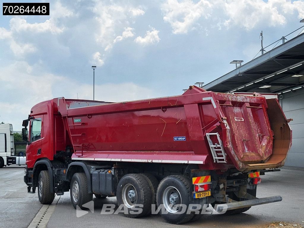 Scania P410 8X4 19m3 Big-Axle Steelsuspension Euro 6