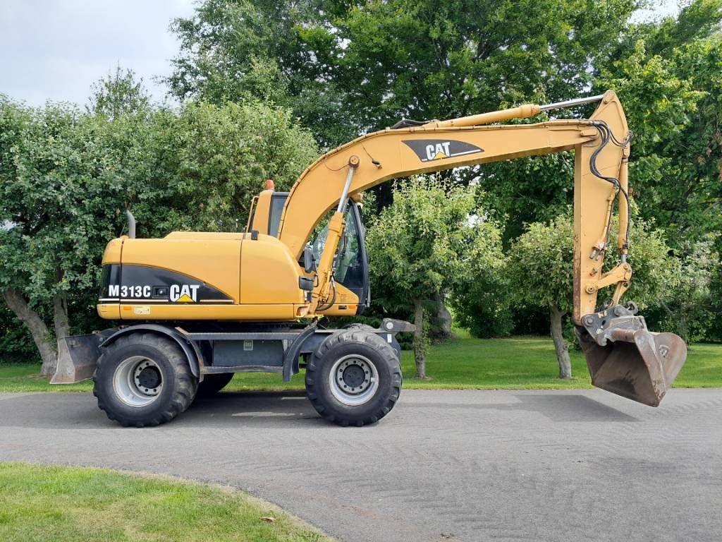 CAT M 313 C - Mobiele Kraan - Graafmachine