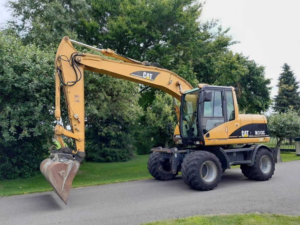 CAT M 313 C - Mobiele Kraan - Graafmachine