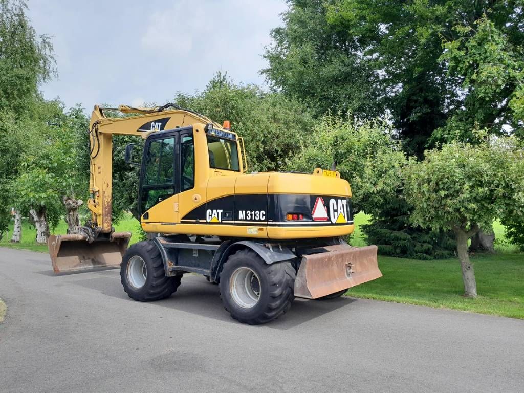 CAT M 313 C - Mobiele Kraan - Graafmachine
