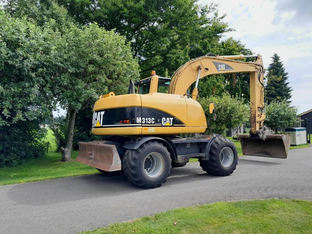 CAT M 313 C - Mobiele Kraan - Graafmachine