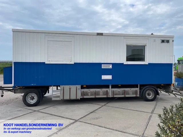 De Schans s8000 Schaftwagen-Keet-Portocabine Snelverkeer