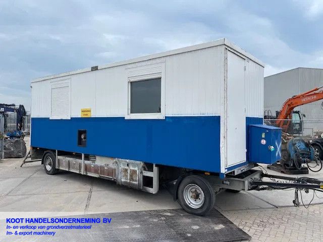 De Schans s8000 Schaftwagen-Keet-Portocabine Snelverkeer