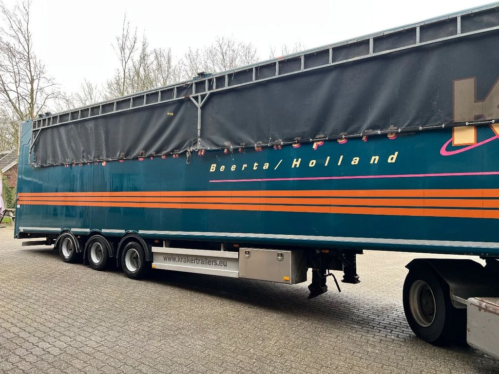 Kraker CF-Z 100m3 Cargo Floor 10MM Hydraulische klep+afdekkleppen