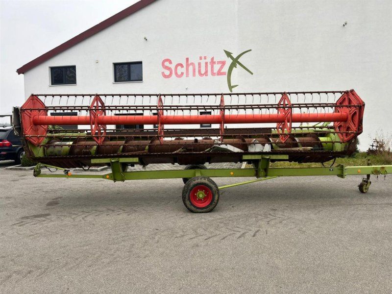 Claas Schneidwerk C660 mit Autocontour, Transportwagen