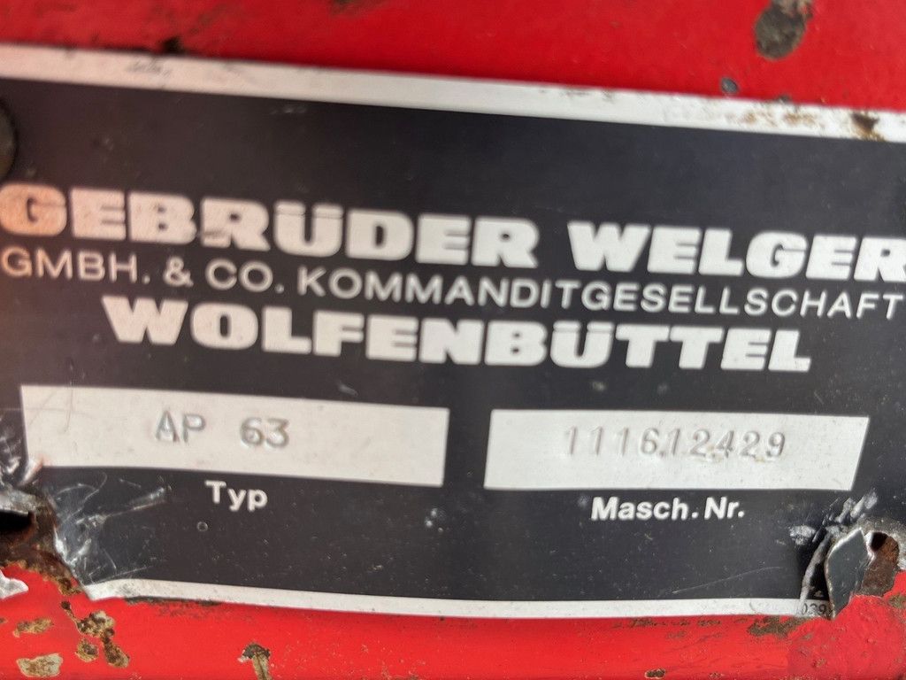 Welger ap 36 WG3815
