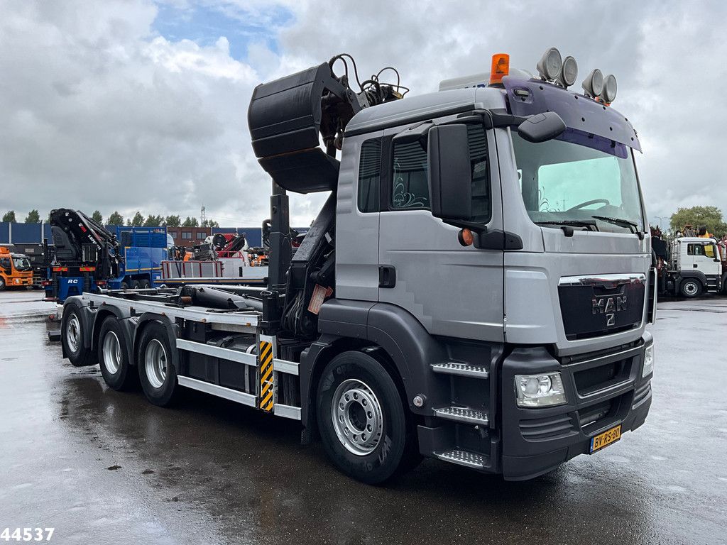 Man TGS 35.400 8x4 HMF 16 Tonmeter Z-kraan
