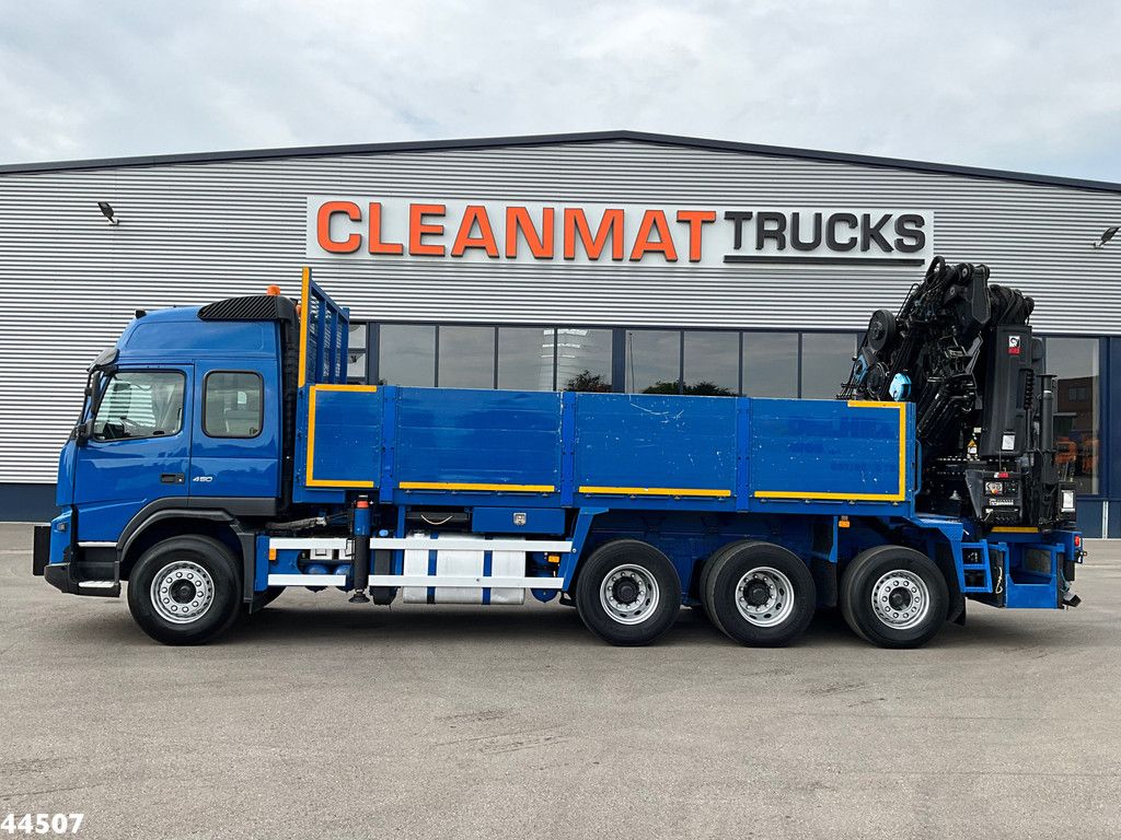 Volvo FMX 450 8x4 Hiab 63 Tonmeter laadkraan + Fly-Jib
