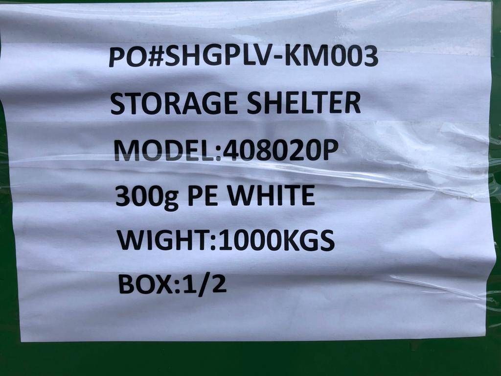 Construction tent Eversteel 408020P New