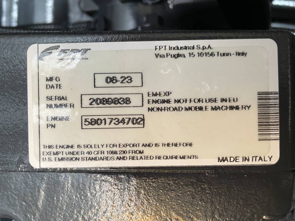 Iveco NEF45SM2 - 88 kVA Generator - DPX-17551