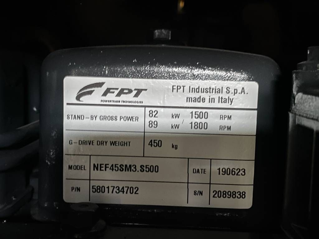 Iveco NEF45SM2 - 88 kVA Generator - DPX-17551