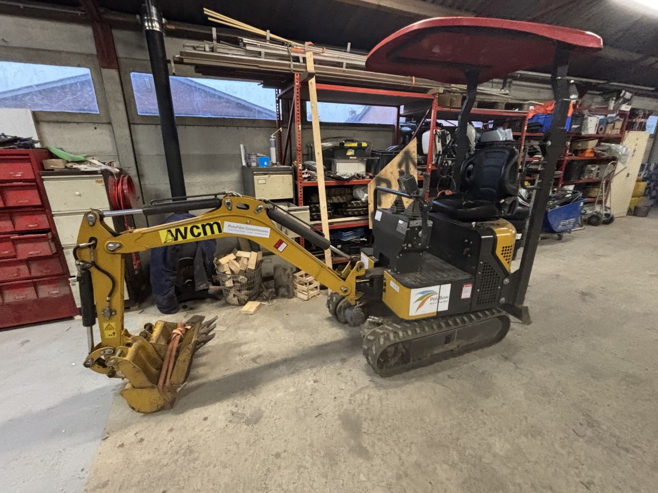 Wcm 1000kg minigraver