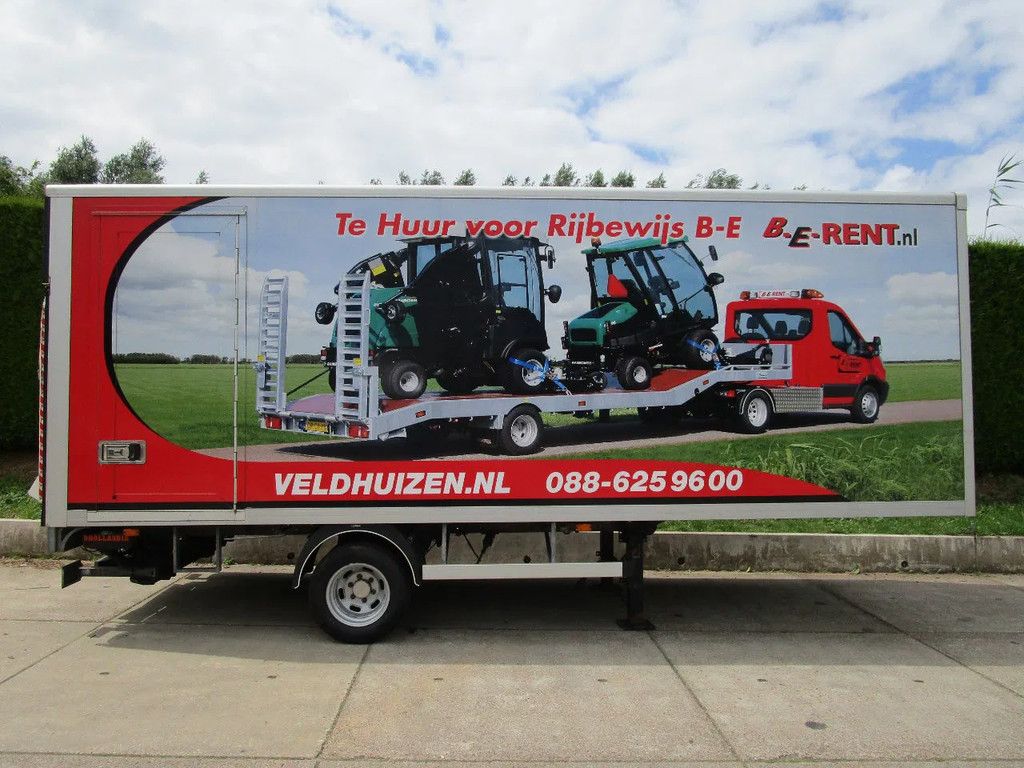 Veldhuizen 5,0-tons Gesloten oplegger 6,5 m.