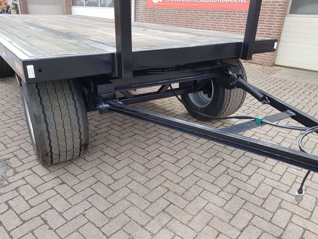 Nieuwe 15 tons balenwagen platform trailer