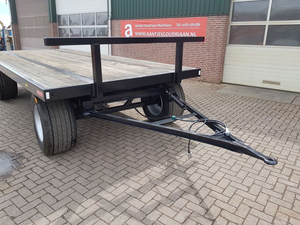 Nieuwe 15 tons balenwagen platform trailer
