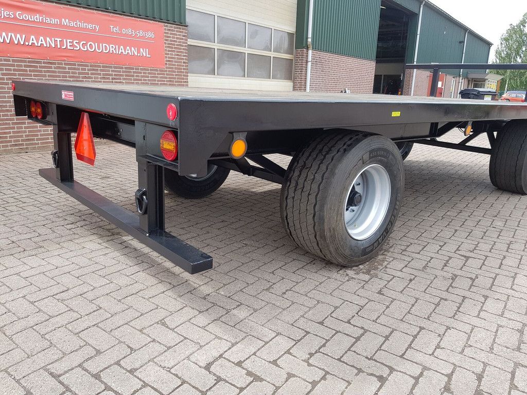 Nieuwe 15 tons balenwagen platform trailer