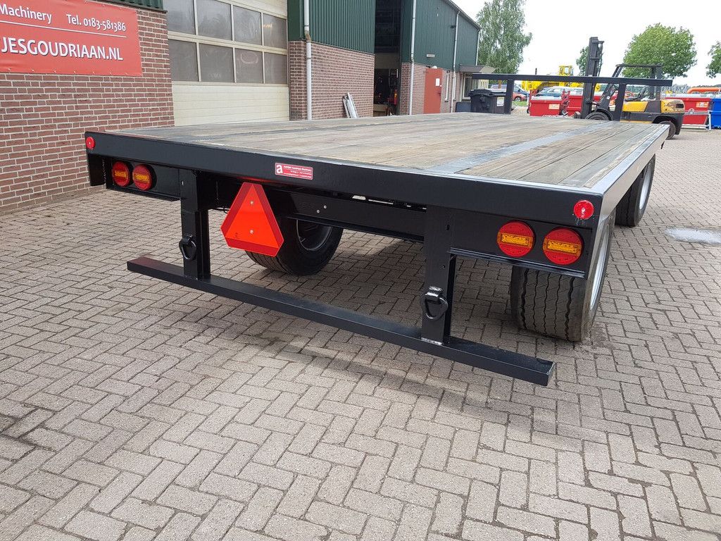 Nieuwe 15 tons balenwagen platform trailer