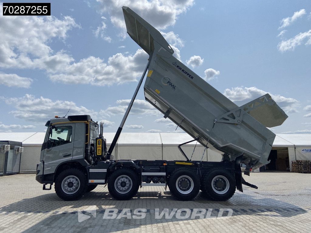 Volvo FMX FMX 500 8X4 Steel Tipper VEB+ Steelsuspension Euro 6