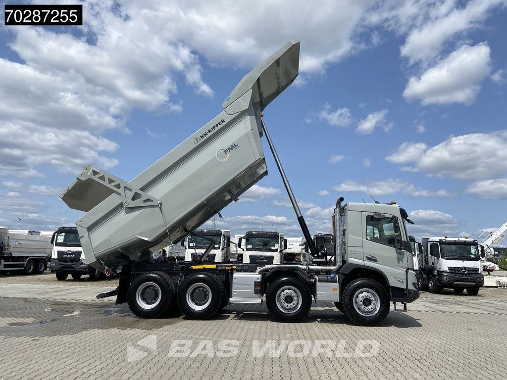 Volvo FMX FMX 500 8X4 Steel Tipper VEB+ Steelsuspension Euro 6