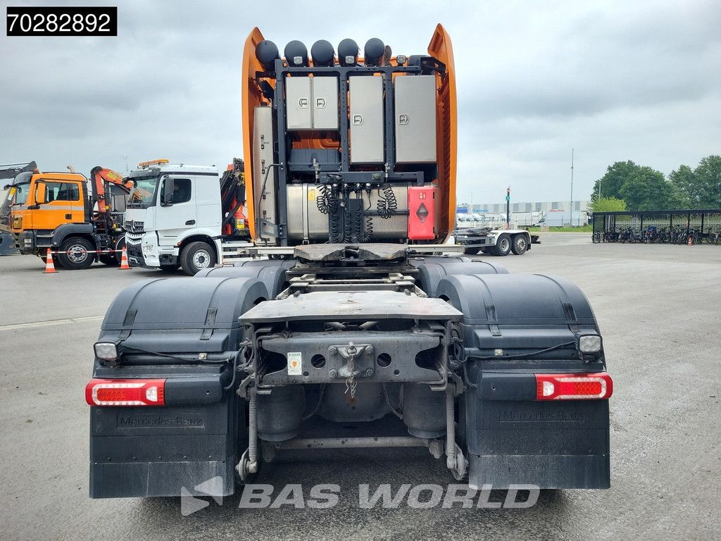 Mercedes Actros 4163 8X4 180T GigaSpace Retarder Hydrauliek BigAxle Alcoa´s