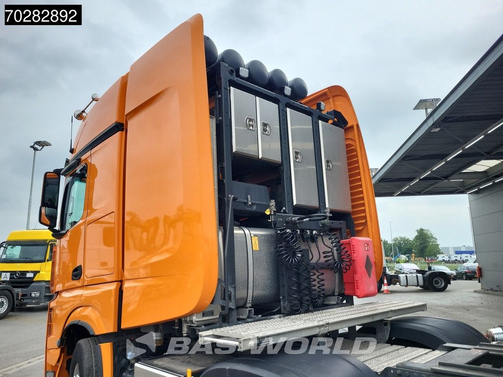 Mercedes Actros 4163 8X4 180T GigaSpace Retarder Hydrauliek BigAxle Alcoa´s
