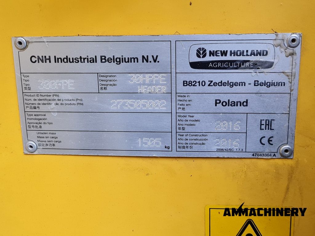 New Holland 300FP pick up