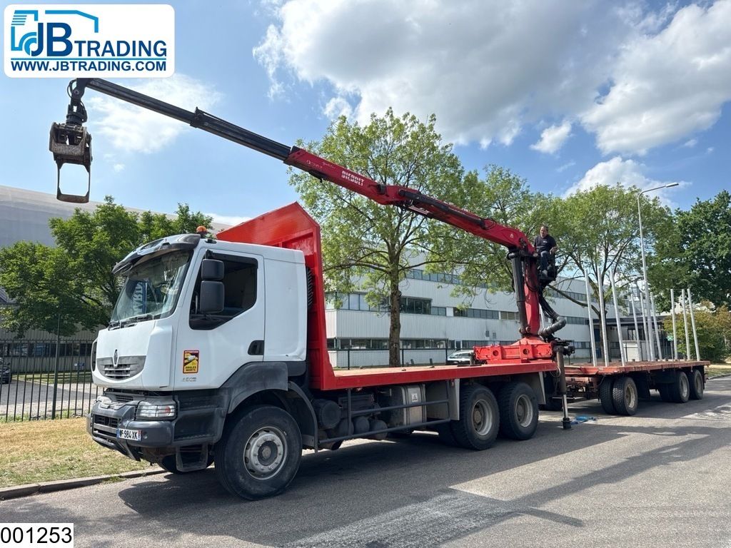 Renault Kerax 450 Dxi 6x4, Manual, Steel, Palfinger, Combi