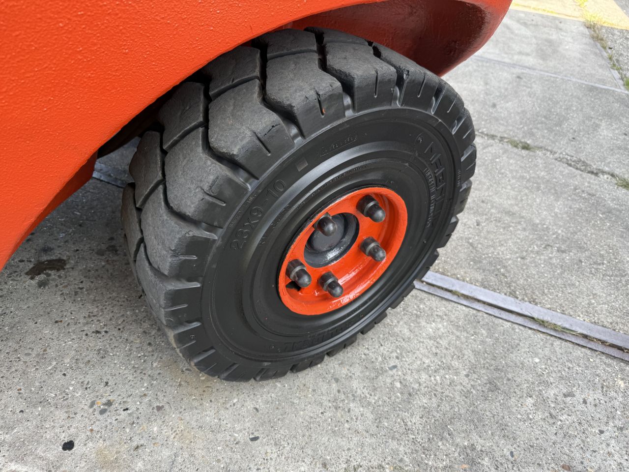 Linde H25D-03 diesel triplex freelift sideshift vorkversteller
