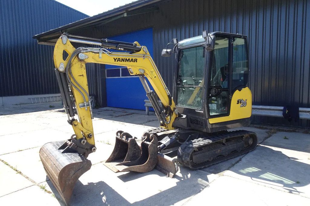 Yanmar SV26 Zeer weinig uren!!