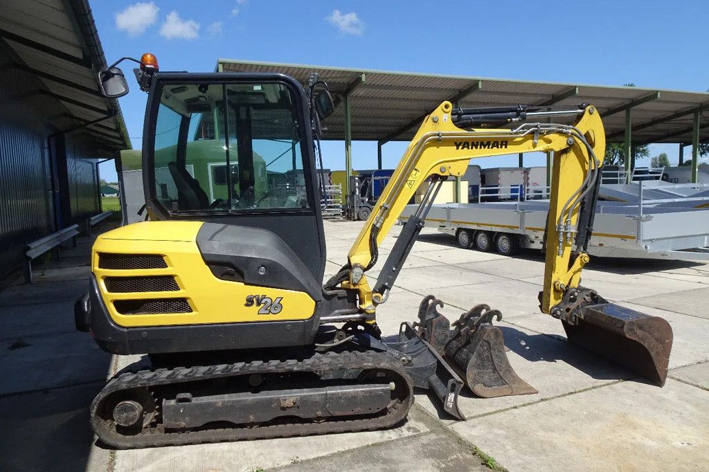 Yanmar SV26 Zeer weinig uren!!
