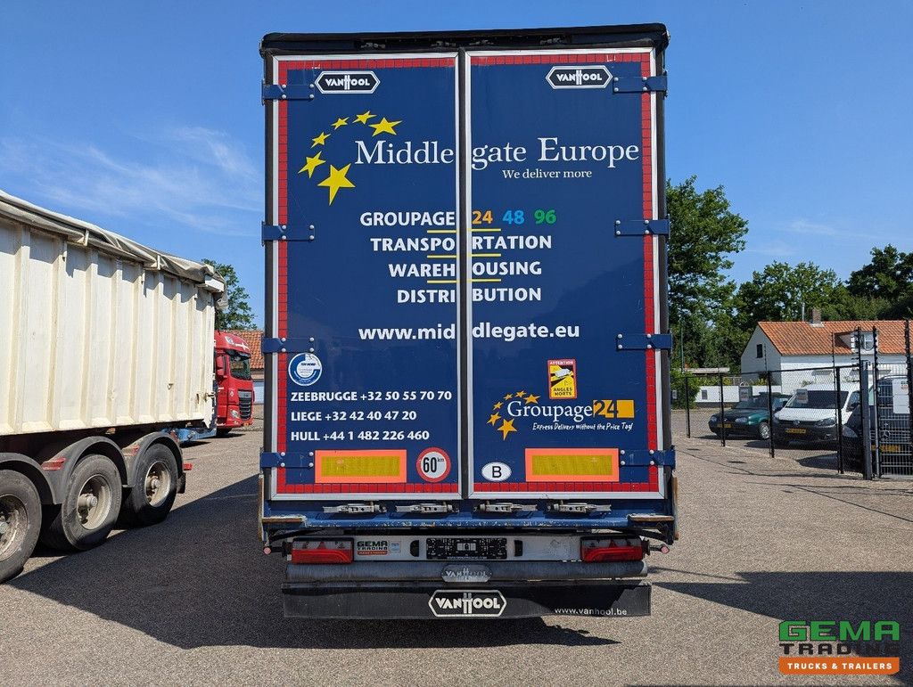 Scania G410 6x2/4 Streamline Euro6 - Retarder + Van Hool 2-Achs-Anhänger - Curtainside Combi - SmartTachoV2