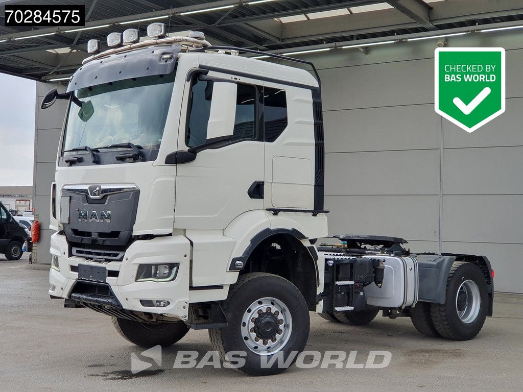 MAN TGS 22.510 4X4 4x4 Allrad! Big-Axle Hydraulik Drumbrakes Navi